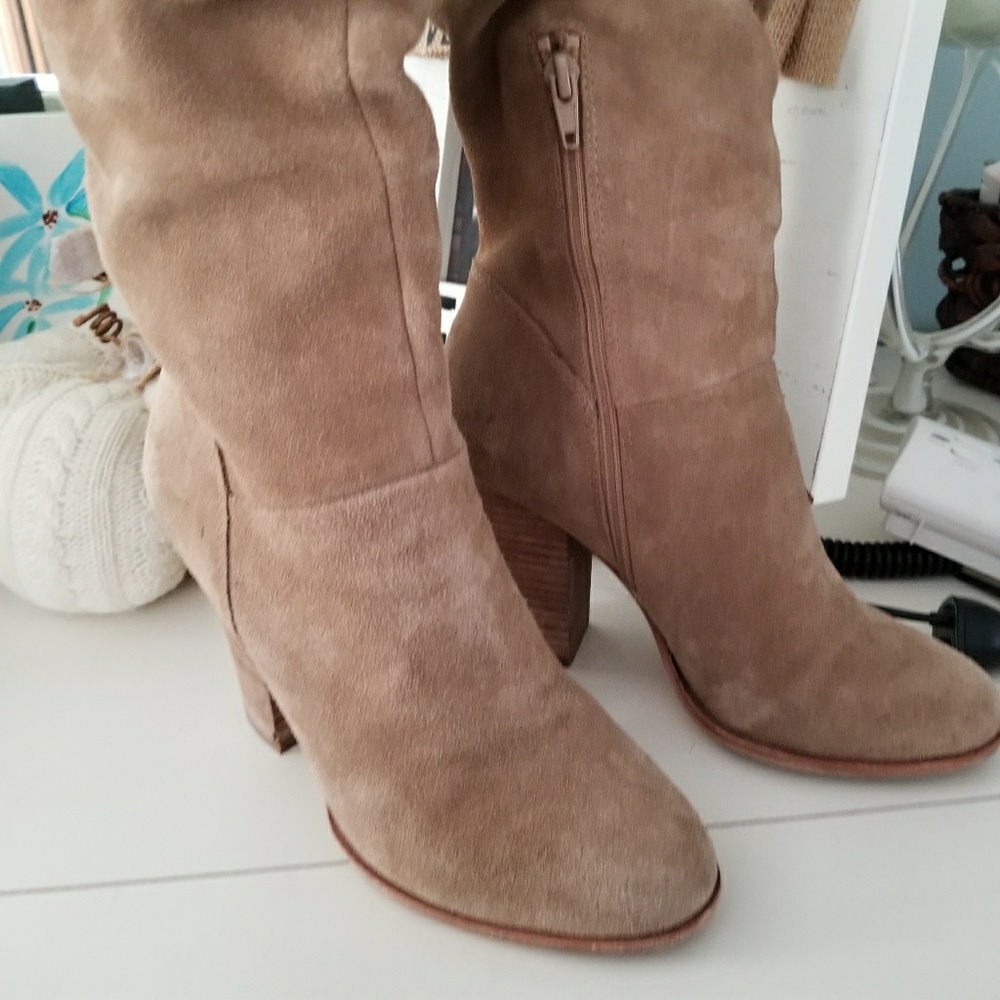 Steve Madden , suede, sexy, knee high boots